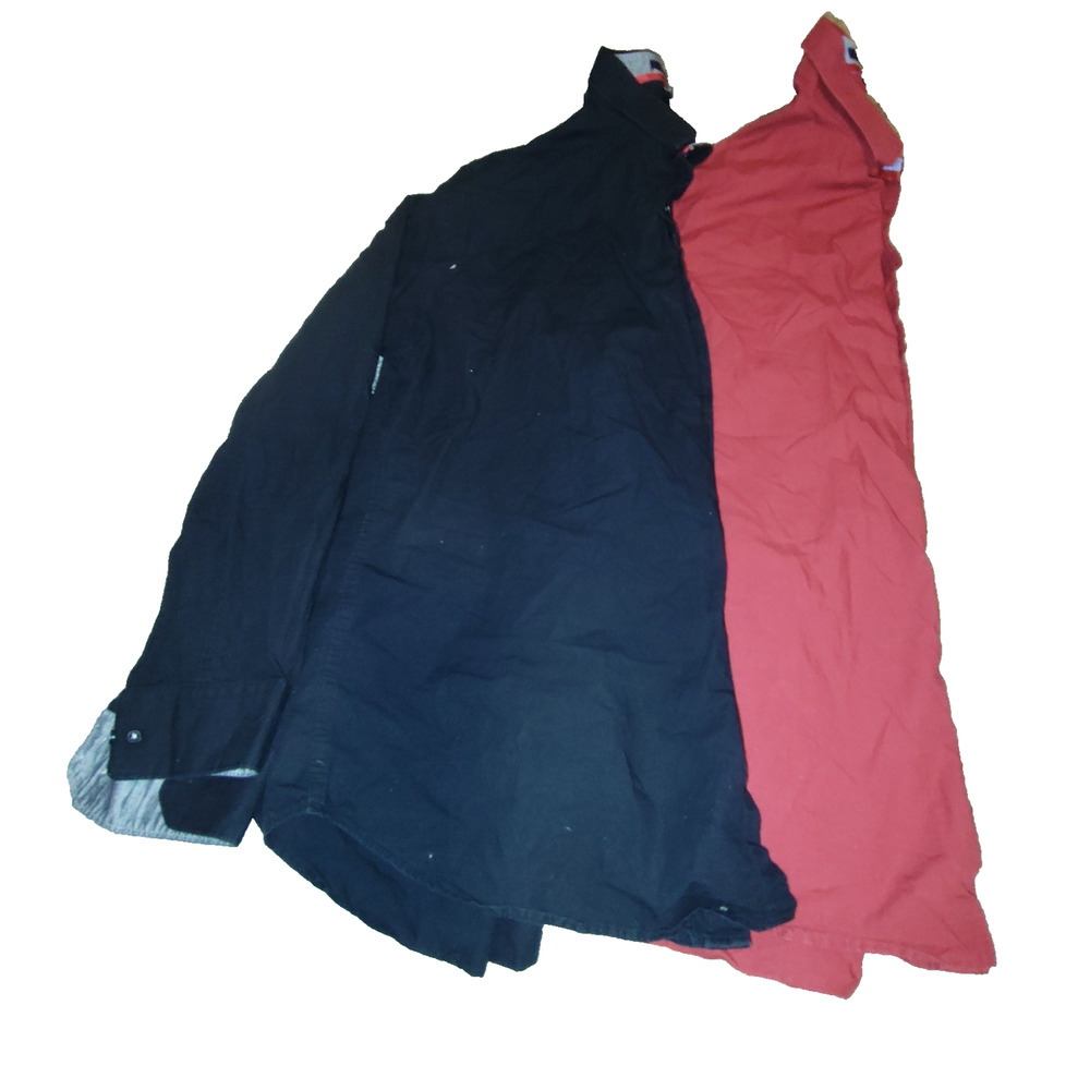 OTTO Tailored Fit Men’s Red & Black Dress Shirts Size 42 BG16